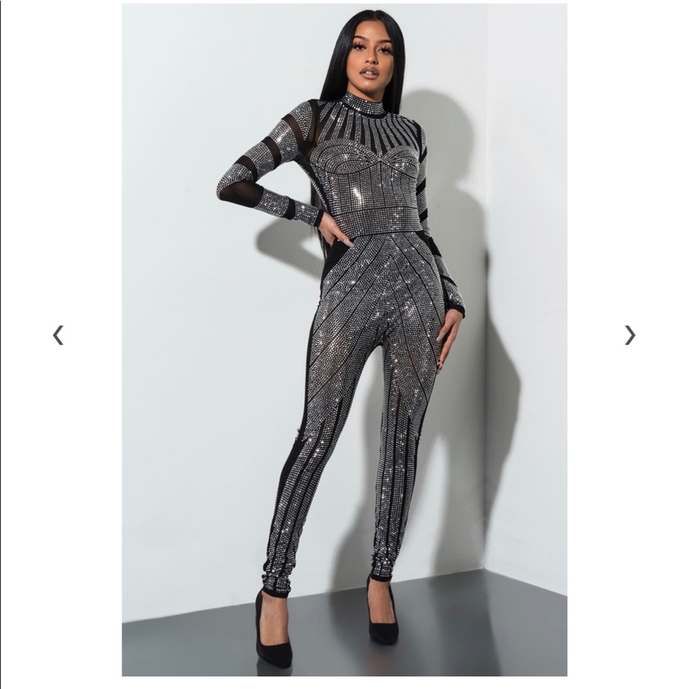 Beaded Jumpsuit